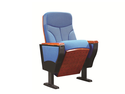 Tissu ignifugo di legno compensato copertura ripiegabile soffice sedie per auditorium tablet MDF